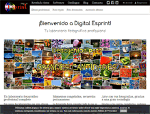 Tablet Screenshot of digitalesprint.com